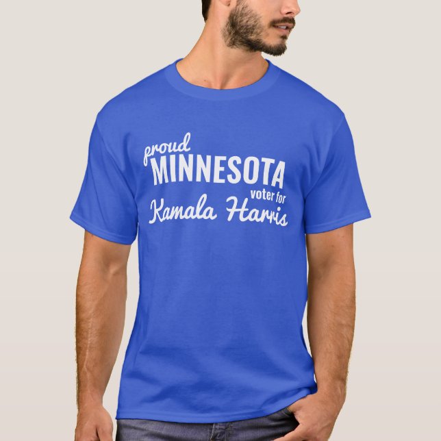 Orgulloso votante por la camiseta de Kamala Harris (Anverso)