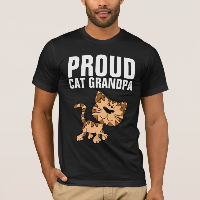 ORGULLOSOS CAMISETAS DE GRANDPA CAT (Anverso)