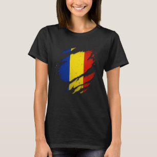 Orgullosos Camisetas rumanos destrozados por bande