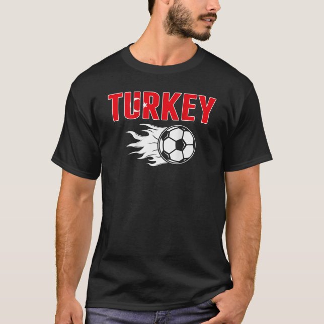 Orgullosos fanáticos del fútbol de Turquía Jersey  (Anverso)