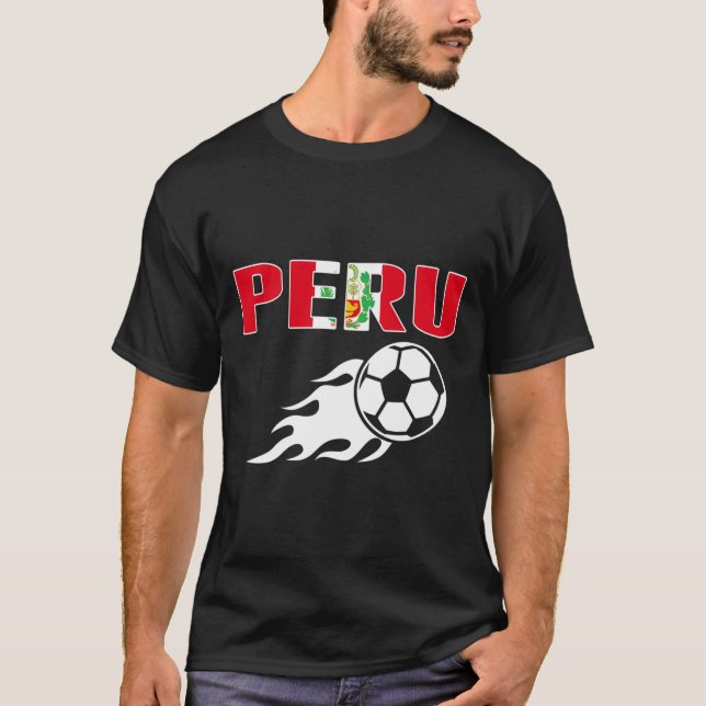 Orgullosos hinchas de fútbol de Perú Jersey Bander (Anverso)
