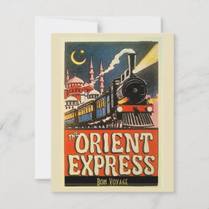 Orient Express Train, añadir Poster personalizado