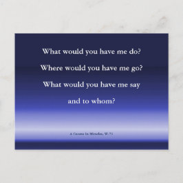 Orientación de Dios | Un curso en una tarjeta plan