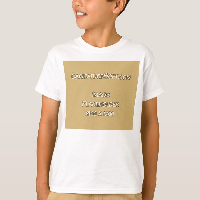 Orientación del paisaje de la camiseta del niño (Anverso)