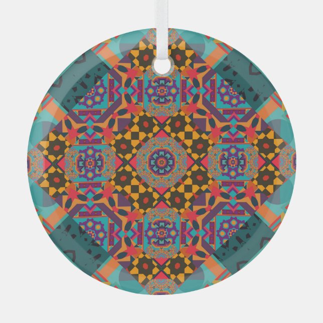 Oriente Medio: Decoración verde de lujo. (Anverso)