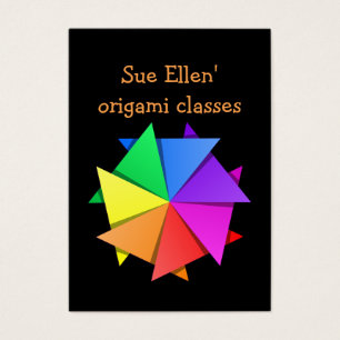 origami arcoiris