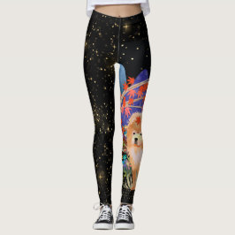 ORIGAMI AUTUMN leggings Chow
