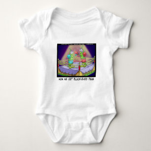Origen de los guisantes de ojo negro camisetas reg