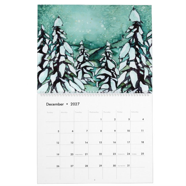 Orígenes de Ashley Seabolt - Calendario 2025 (Dec 2027)