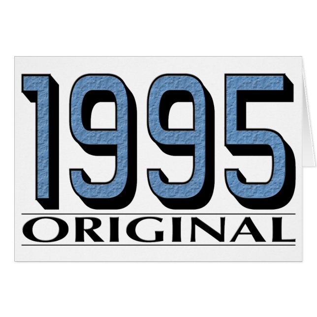 Original 1995 (Anverso (Horizontal))