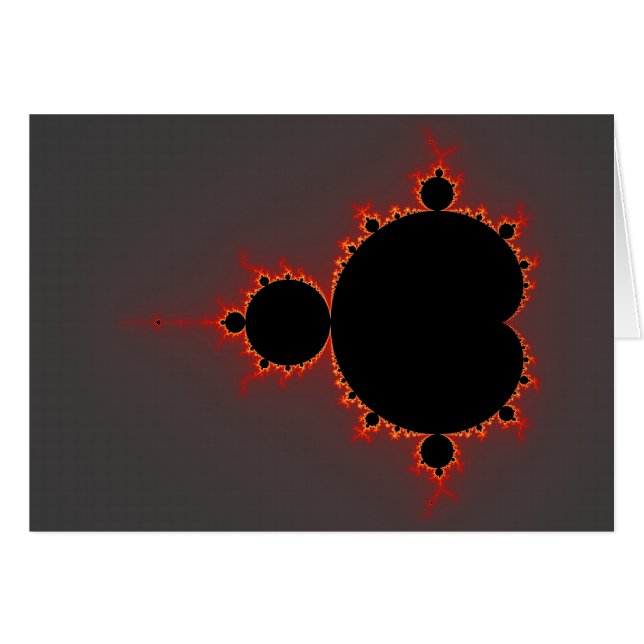 Original Mandelbrot Set - Tarjeta Fractal (Anverso (Horizontal))