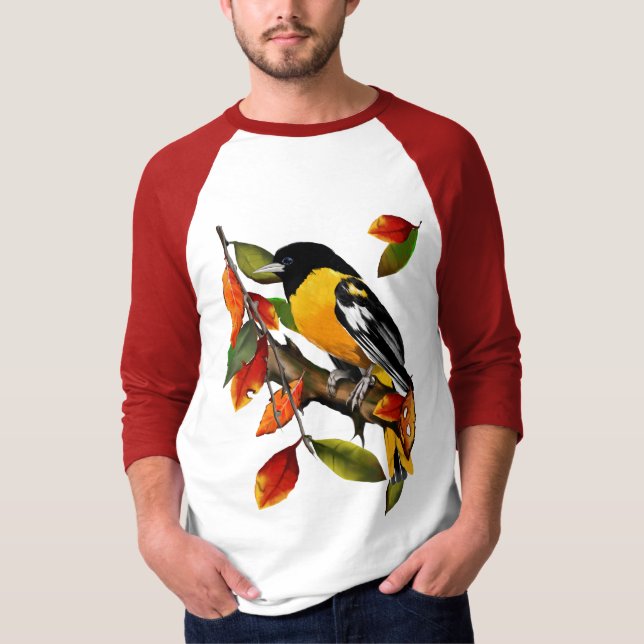 Oriole en camisetas de la caída (Anverso)