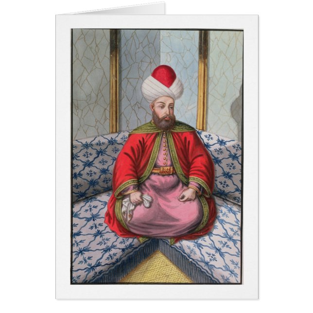 Orkhan (1288-1359), sultán 1326-59, 'de una serie (Frente)