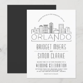 Orlando, Boda de FL | Invitación estilizada a la l