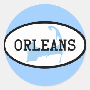 Orleans, MAMÁES Pegatina de Cape Cod