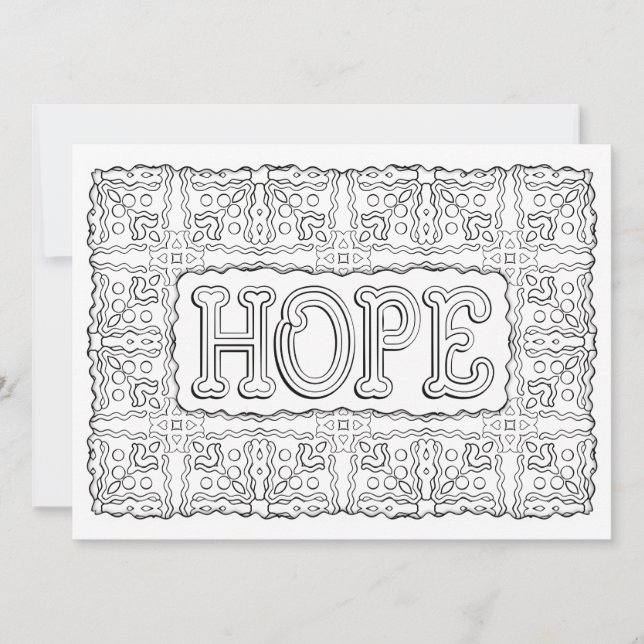 OrnaMENTALs Esperanza Patrón floral color propio (Anverso)