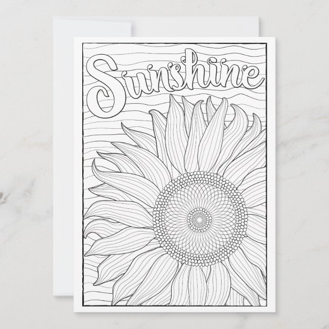 OrnaMENTALs Sunshine Sunflower Color propio (Anverso)