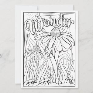 OrnaMENTAL's Wonder Ants and Flowers colorean tu p