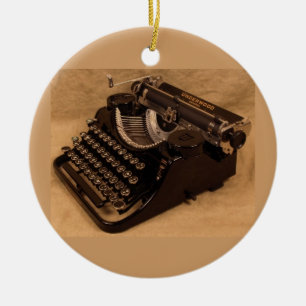 Ornamento 1937 de la máquina de escribir del