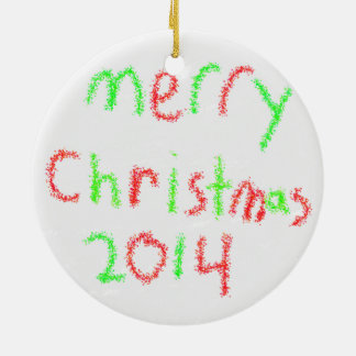 Ornamento 2014 de la familia