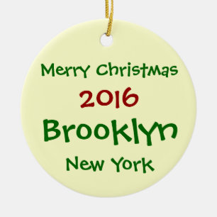 ORNAMENTO 2016 DE LAS FELICES NAVIDAD DE NUEVA