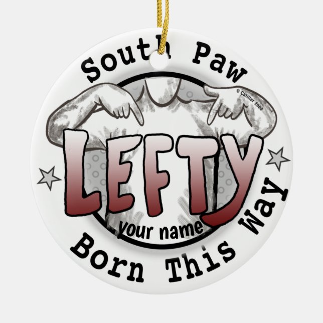 Ornamento a la izquierda de Southpaw (Frente)