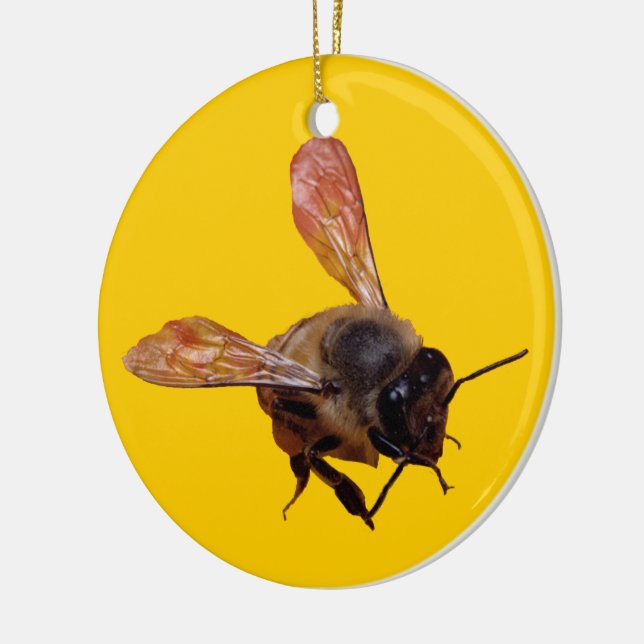 Ornamento - abeja de miel (Izquierda)