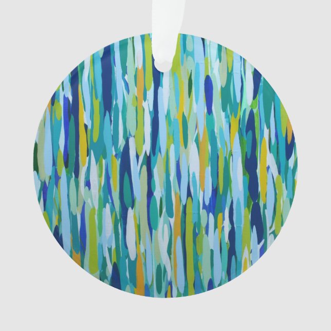 Ornamento acrílico anegado (Anverso)