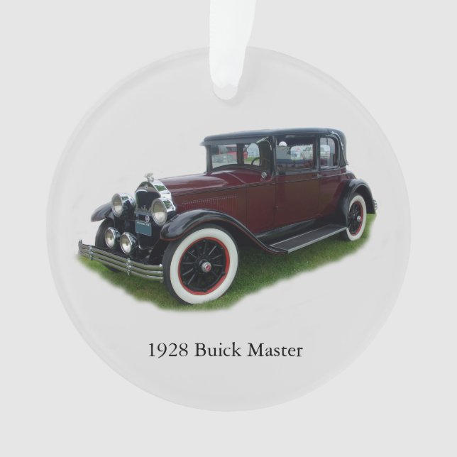 Ornamento acrílico Buick Master 1928 (Anverso)