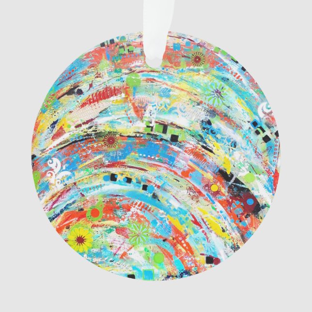 Ornamento acrílico carrusel (Anverso)