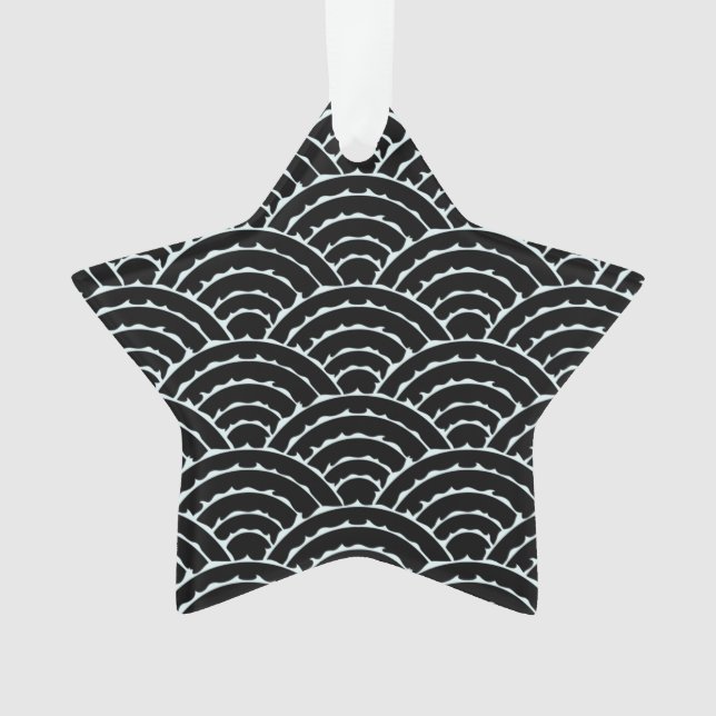 Ornamento acrílico de Arcos Oscuros (Anverso)