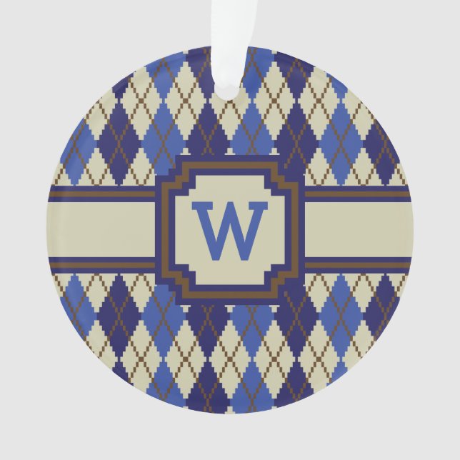 Ornamento acrílico de argílico de argelia (Anverso)