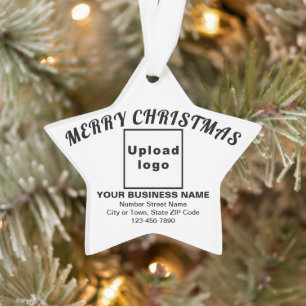 Ornamento acrílico de estrella blanca Navidades de