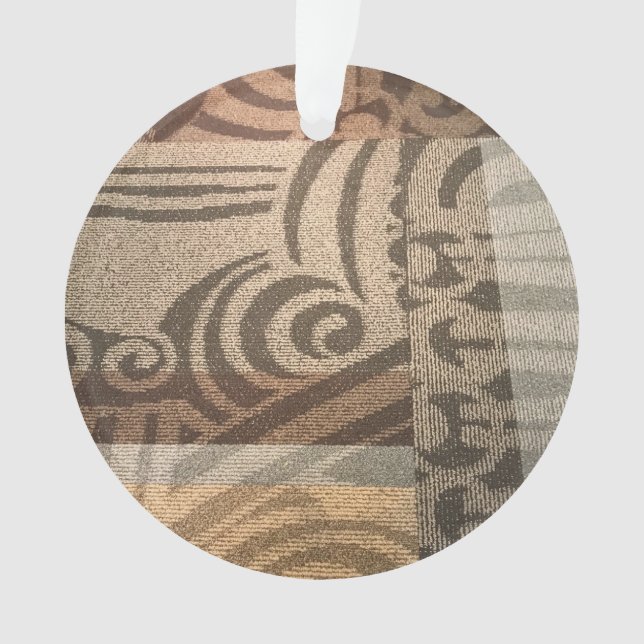 Ornamento acrílico de la alfombra de Nashville (Anverso)