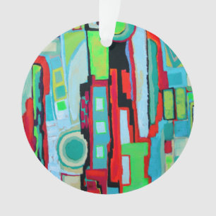 Ornamento acrílico de la calle Nueva Orleans