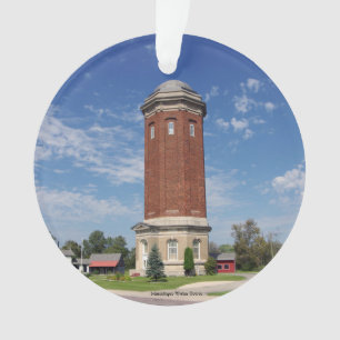 Ornamento acrílico de la Torre de Agua Manistique