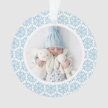 Ornamento acrílico de mi primer Navidad con copo d