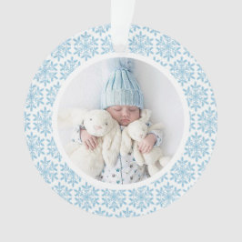 Ornamento acrílico de mi primer Navidad con copo d