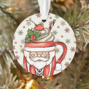 Ornamento acrílico de Navidades acogedores