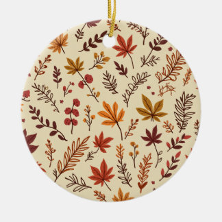 Ornamento acrílico de otoño