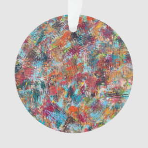 Ornamento acrílico de Plum Crazy