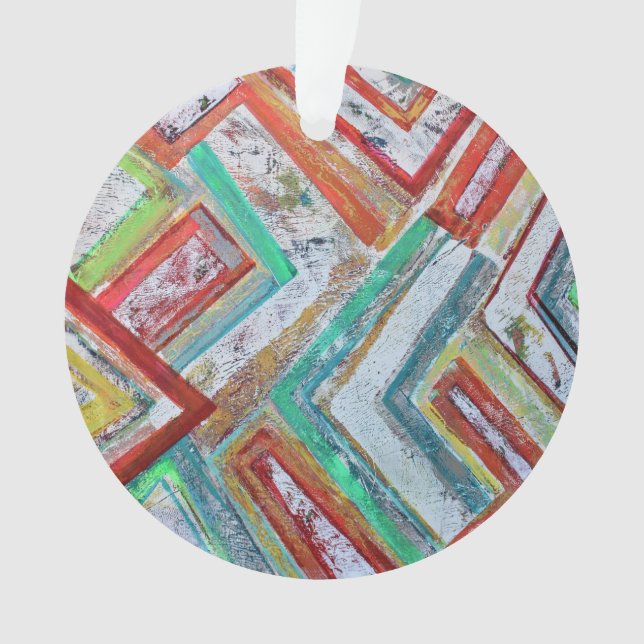 Ornamento acrílico de red (Anverso)