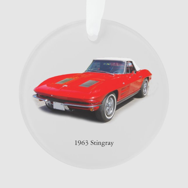 Ornamento acrílico de Stingray (Anverso)
