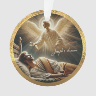 Ornamento acrílico de sueño de Joseph