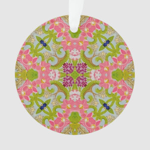 Ornamento acrílico de vidrio con mango de varios c