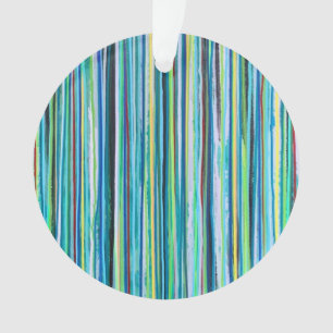 Ornamento acrílico del agua en disminución