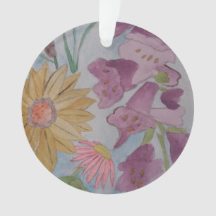 Ornamento acrílico del Jardín de la Cabaña de Ingl