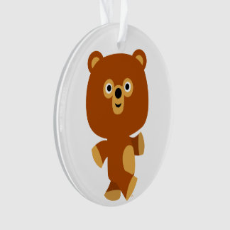 Ornamento acrílico del oso Personalizado assertivo