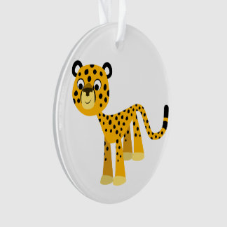Ornamento acrílico del Personalizado Feliz