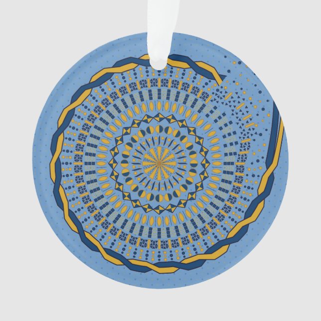 Ornamento acrílico desenmarañador (Anverso)